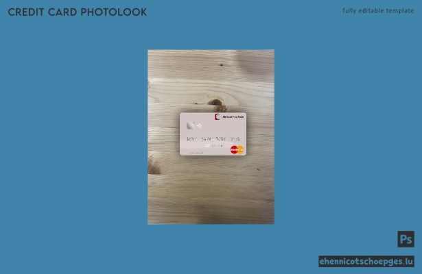São Tomé und Príncipe Afrika First Bank Mastercard Photolook Beispielvorschau